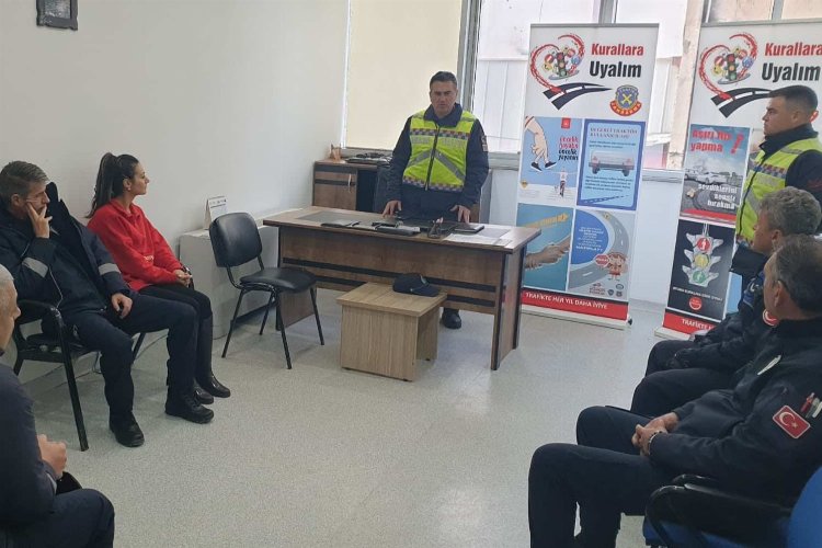 Edirne’de Jandarma’dan Zabıta’ya eğitim