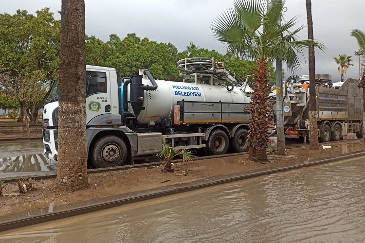 Kayseri Melikgazi’den İskenderun’a büyük destek