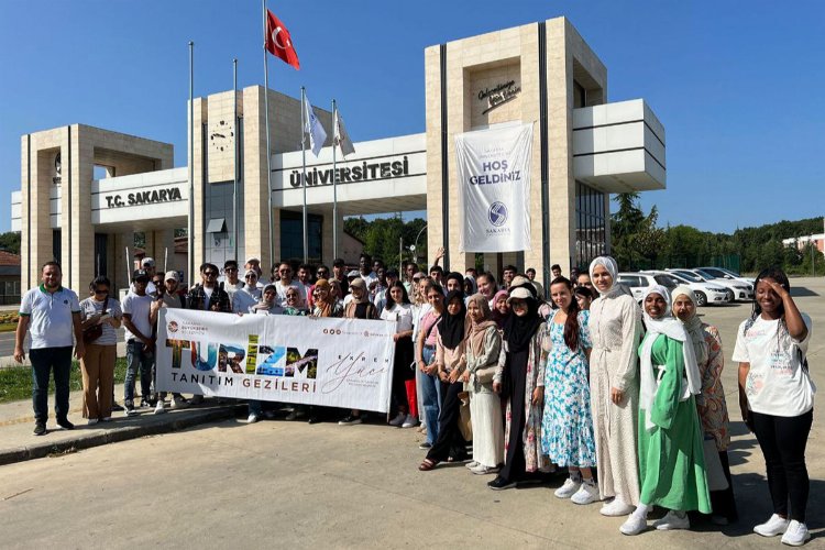 Uluslararası öğrenciler Sakarya’da doğa ve tarih yolculuğunda