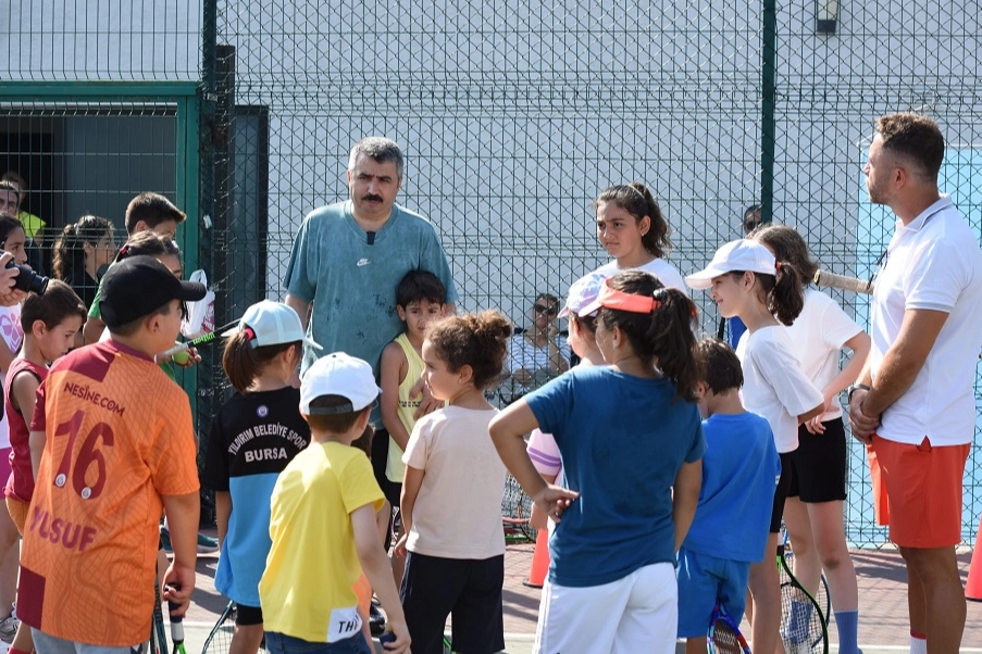 Bursa Yıldırım’a yeni tenis kortu müjdesi
