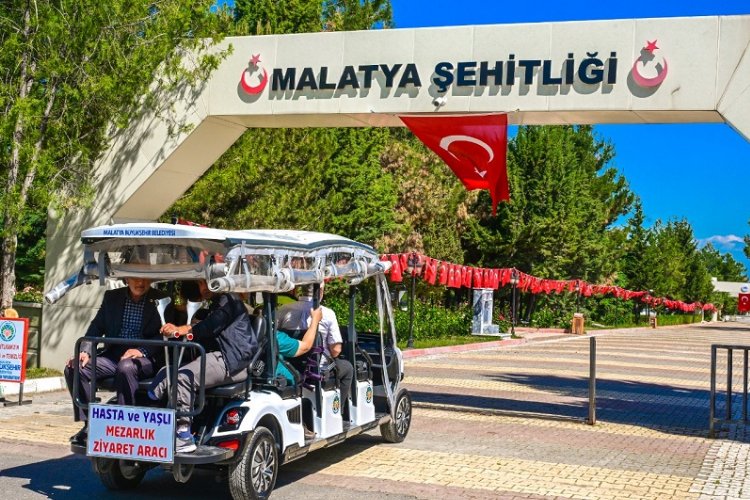 Malatya’da kabir ziyaretlerine ulaşım kolaylığı