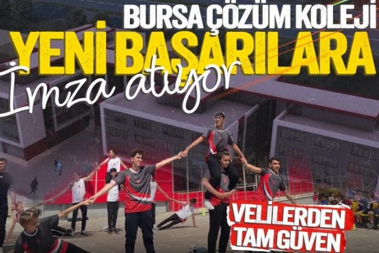 Bursa Çözüm Koleji, yeni başarılara imza atmaya devam ediyor