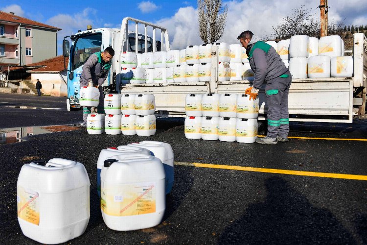 Sıvı gübre desteği çiftçinin ilacı oldu