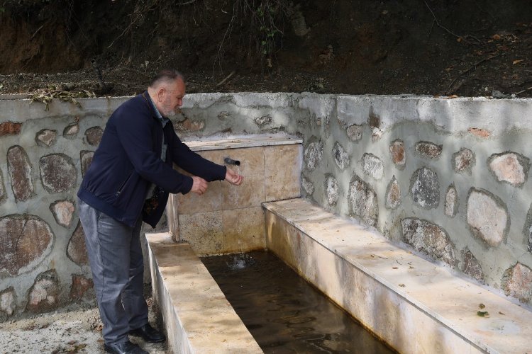 Kocaeli Büyükşehir’den kırsal mahallelere çeşme