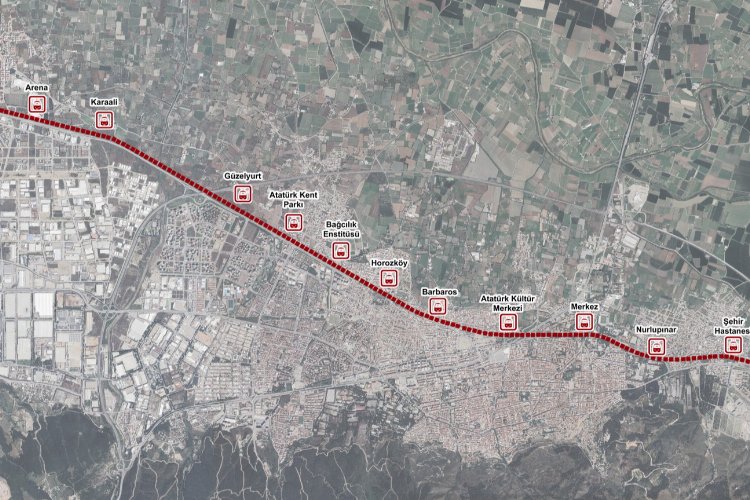 Manisa’ya raylı sistem geliyor