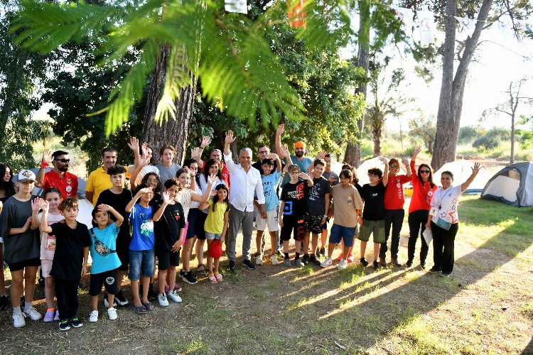 Antalya Muratpaşa’da çocuklar doğayla buluştu