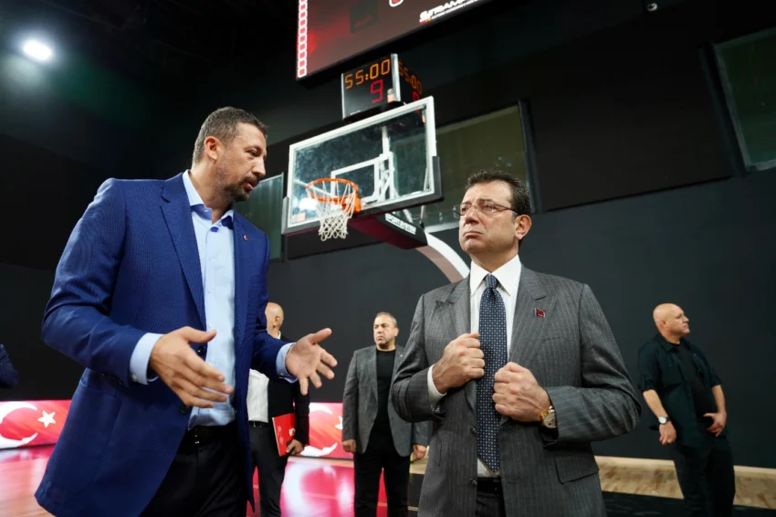 İmamoğlu’ndan Basketbol Gelişim Merkezi’ne ziyaret