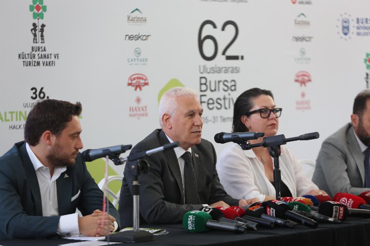 Bursa’da festival zamanı