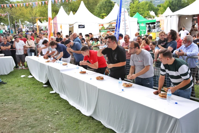 Bursa’da en çok yiyenlerin kazandığı festival