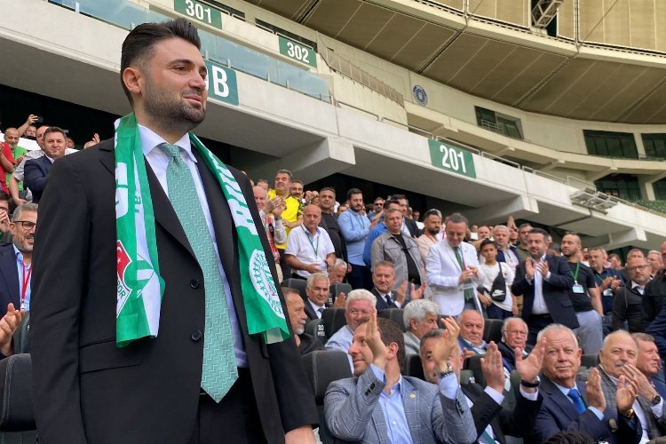 Bursaspor’un kampanyasına ilk bağış Başkan Çelik’ten