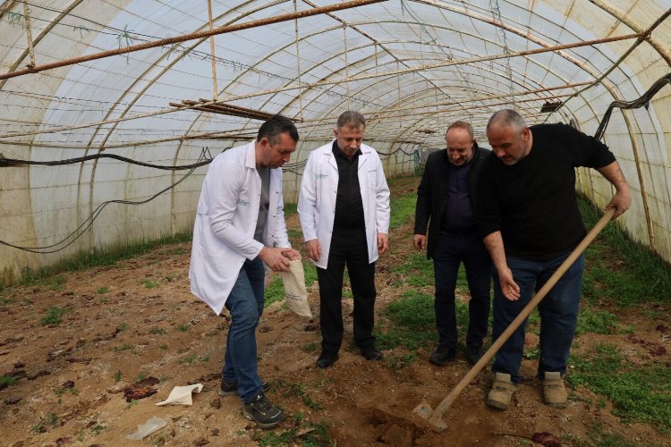 Kocaeli’de üreticiye destek devam ediyor