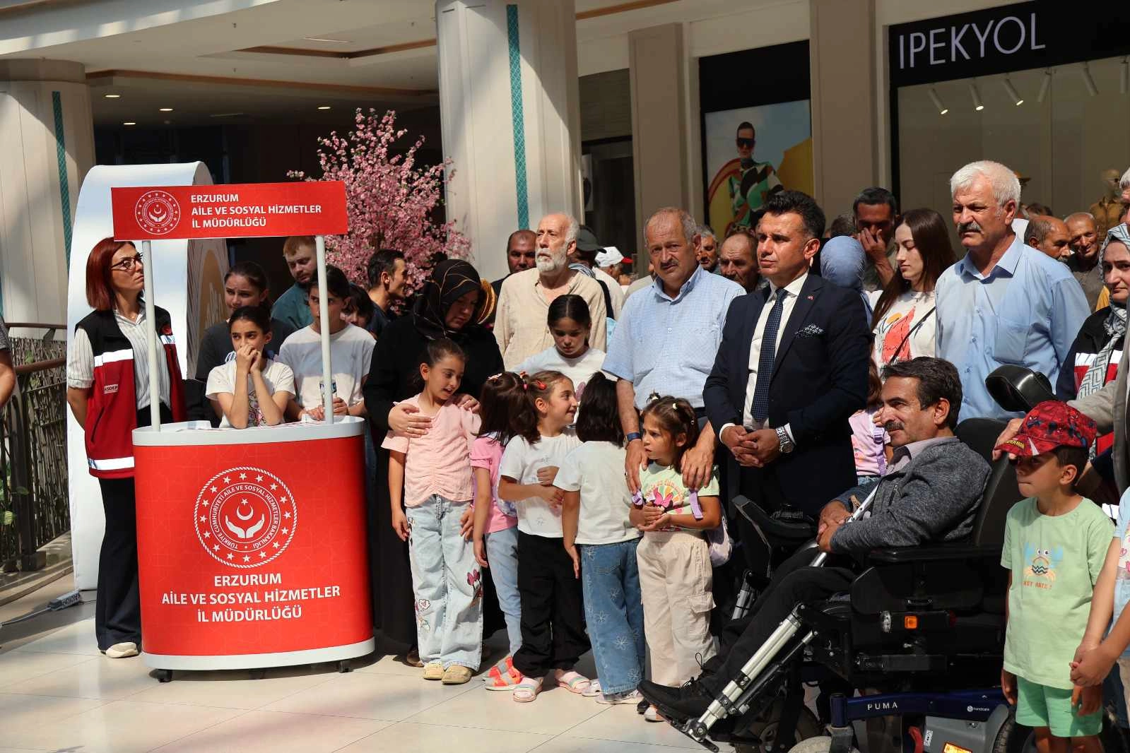 Erzurum’da özel bireylerden özel konser