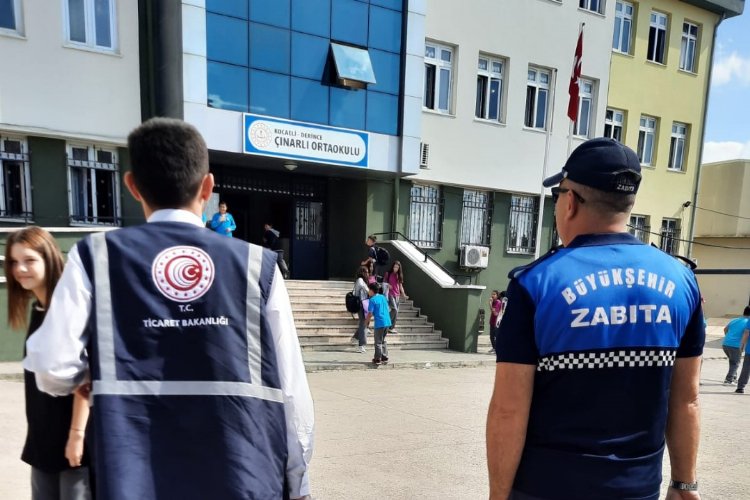 Kocaeli Zabıtası’ndan okul kantinlerine sıkı denetim