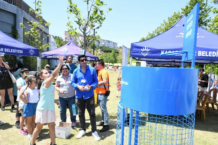 Karabağlı çocuklar ‘çevre’ için Nasreddin Hoca’da buluştu