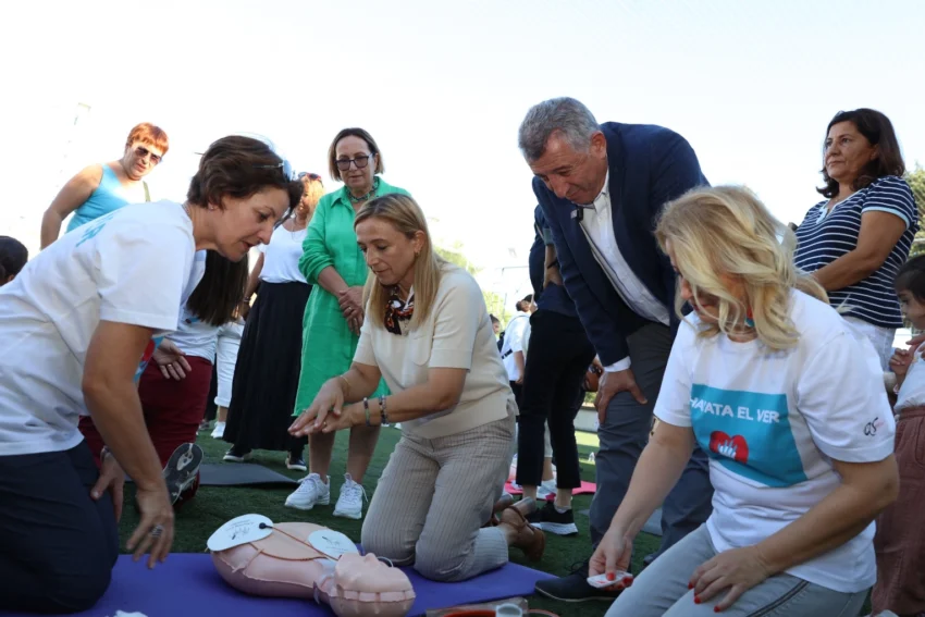 Güzelbahçe’de hayata el veren proje