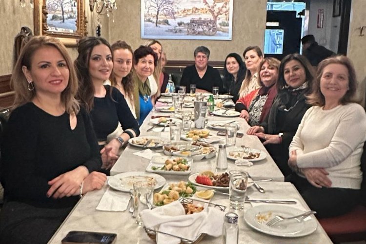 Başkan Canan Güllü ABD’de yaşayan kadınlarla buluştu