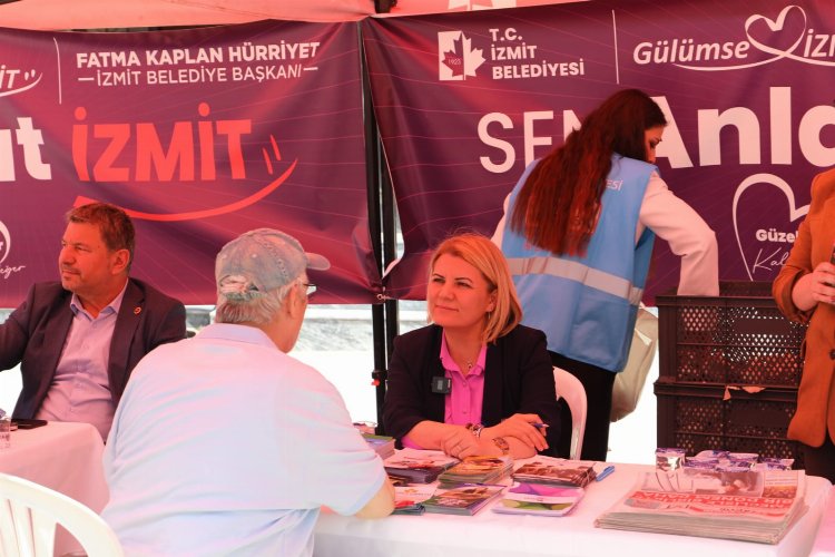 Başkan Hürriyet vatandaşı ‘Sen Anlat İzmit’ programında dinliyor