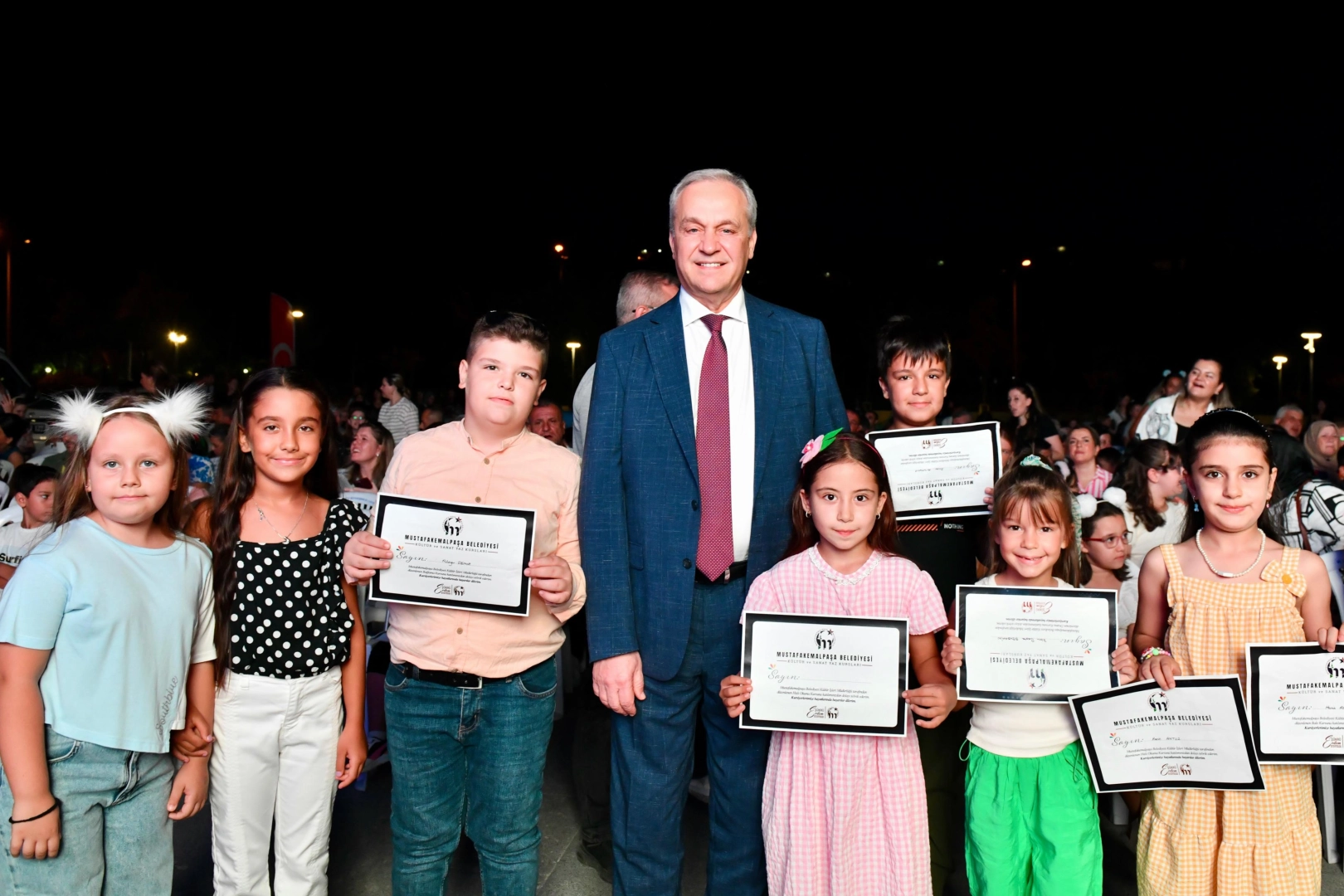 Bursa Mustafakemalpaşa’da sertifika heyecanı