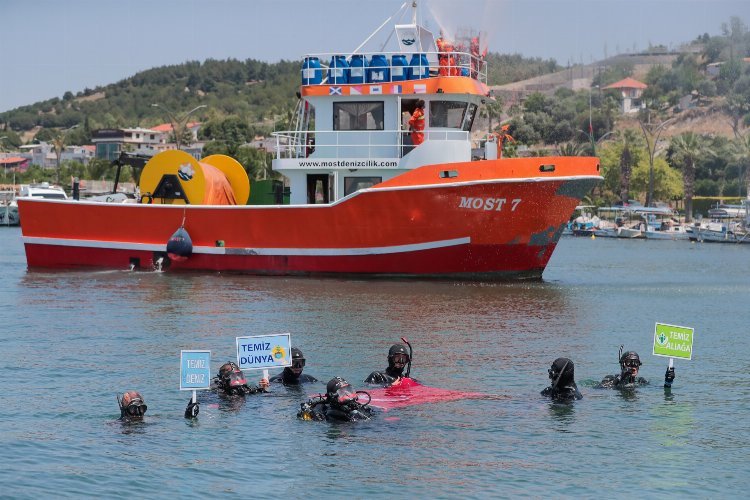 İzmir Aliağa’da ‘deniz’den farkındalık