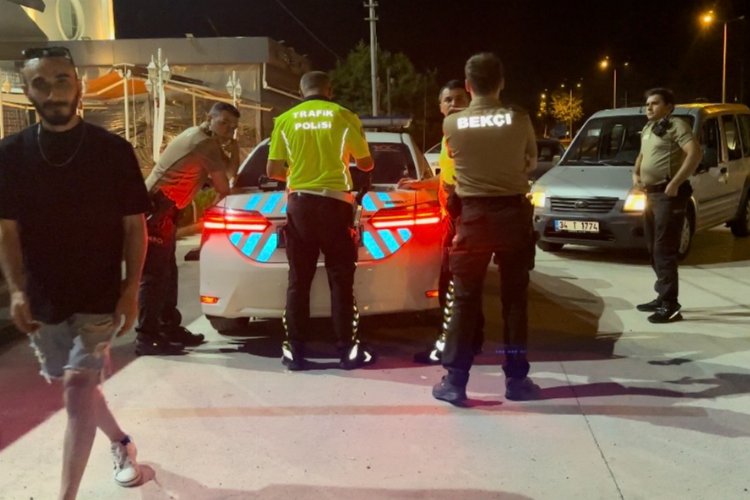 Düzce’de polisten kaçan alkollü sürücü yakalandı