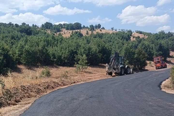 Hekimhan’da yol çalışmaları devam ediyor