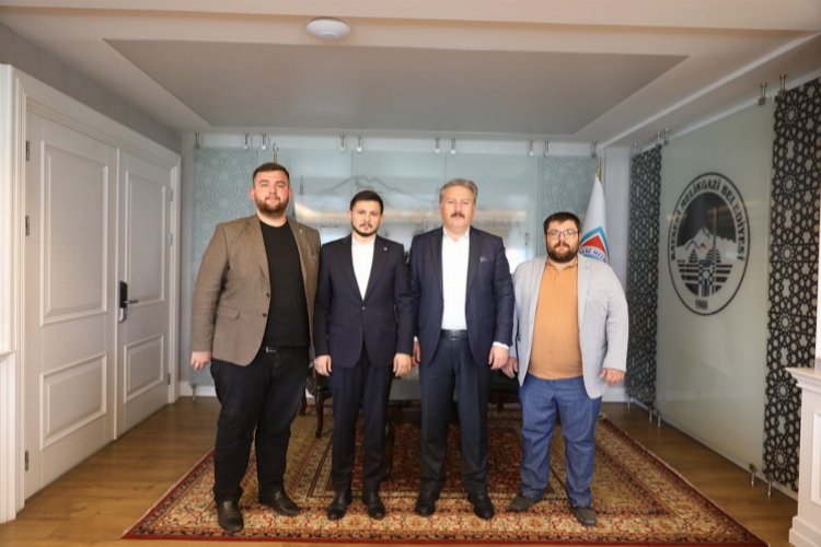 TÜGVA Kayseri’den Palancıoğlu’na ziyaret