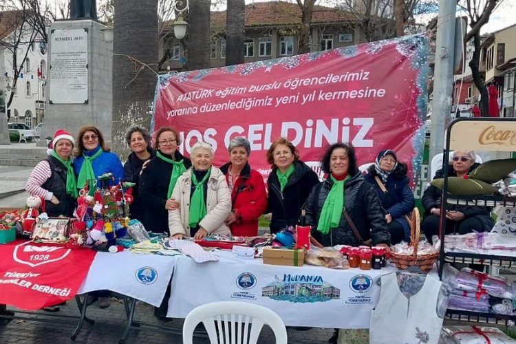 Yardım Sevenler’in Mudanya kermesi ‘burs’a dönüşecek