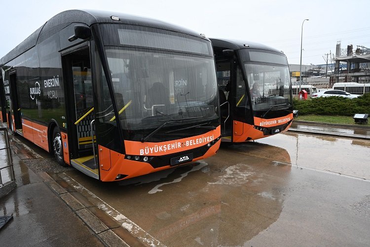 Bursa ulaşımında elektrikli otobüs dönemi