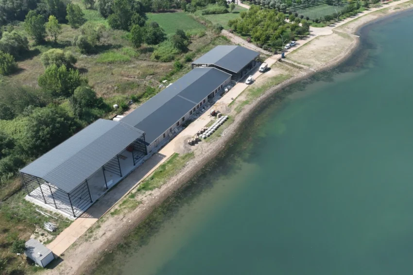 Başiskele Su Sporları’nda çatı imalatı tamam