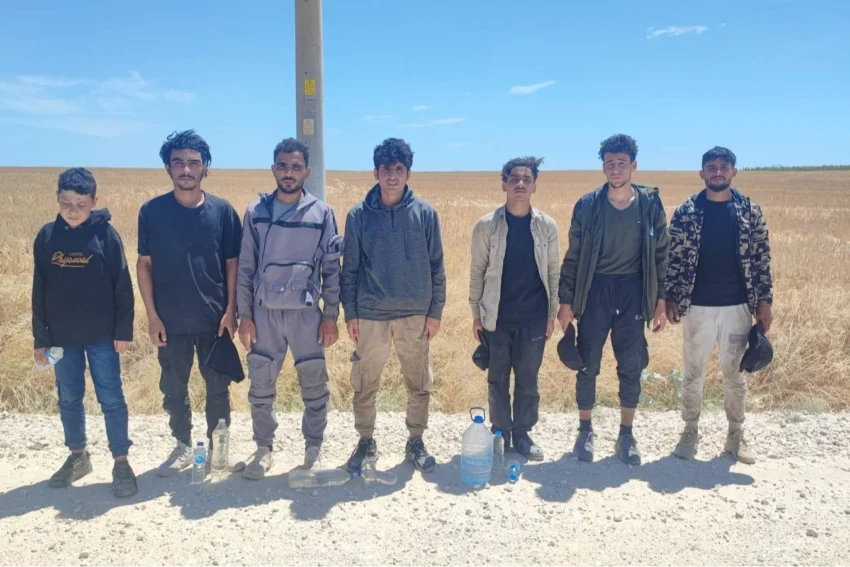 Edirne’de 7 Suriyeli yakalandı