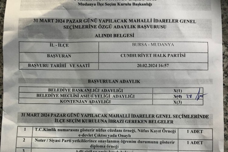 CHP Mudanya’da seçime giremiyor mu iddialarına Bursa’dan sert tepki!