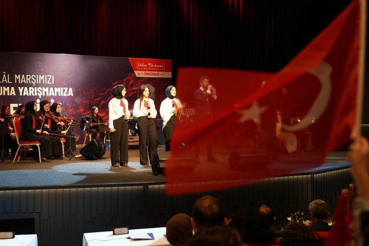 İstanbul Üsküdar’da marşımızı en güzel okuyanlar belirlendi