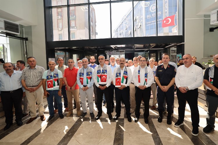 Gebze’de Gazze temalı sergi açıldı