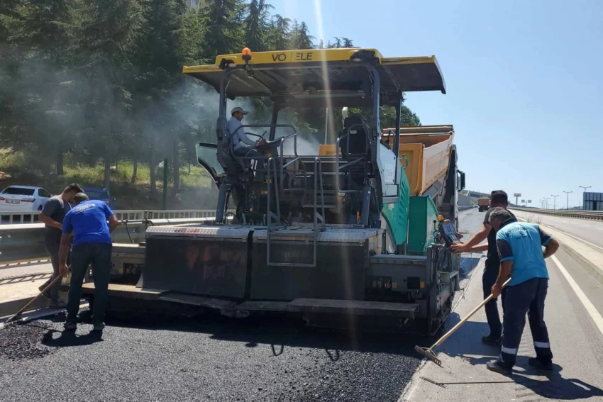 Kocaeli’de güvenli sürüş için pürüzsüz yollar