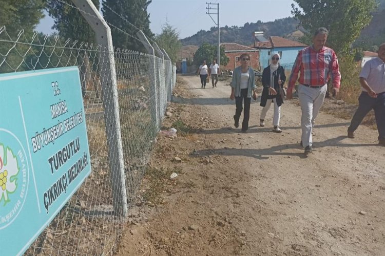 Manisa Turgutlu’da mezarlıklara güven geldi