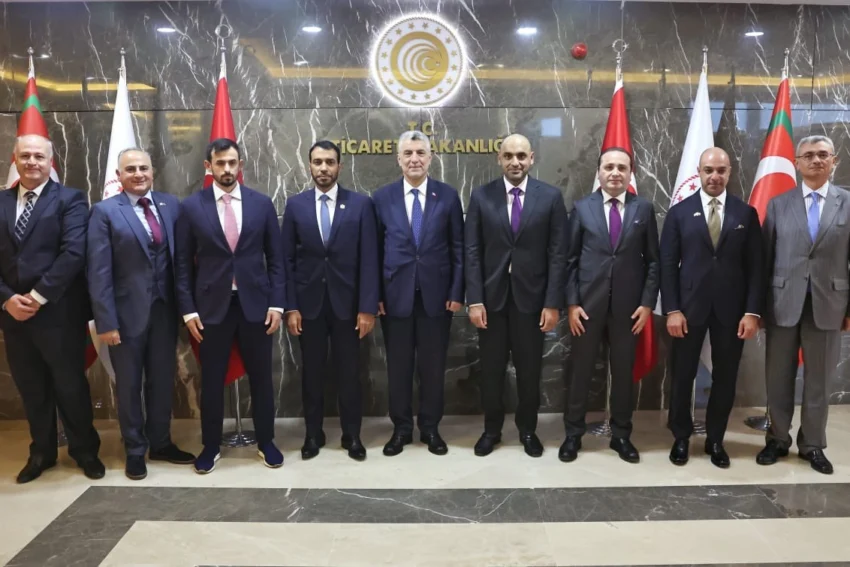 Dubai Odaları Başkanı, Ticaret Bakanlığı’nda… Türkiye BAE ticari ilişkileri değerlendirildi