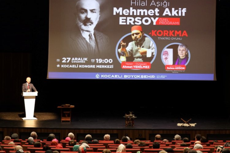 Kocaeli’de ‘Akif’e anma