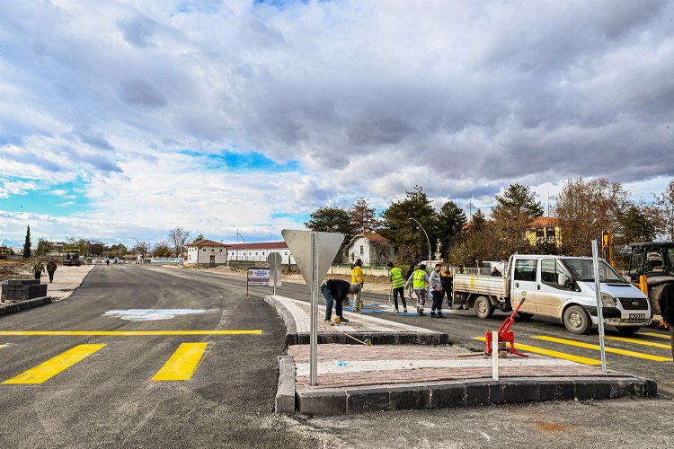 Malatya’da tamamlanan bağlantı yoluna Başkan Gürkan’dan inceleme