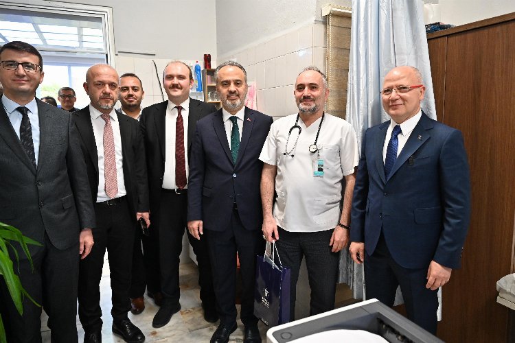 Bursa Büyükşehir’den doktorlara 14 Mart ziyareti