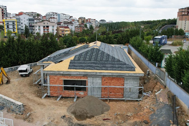 Çayırova’da Gençlik Merkezi’nin kaba inşaatı tamamlandı