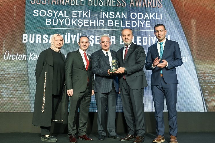 Bursa Büyükşehir’e ‘sürdürülebilirlik’ ödülü