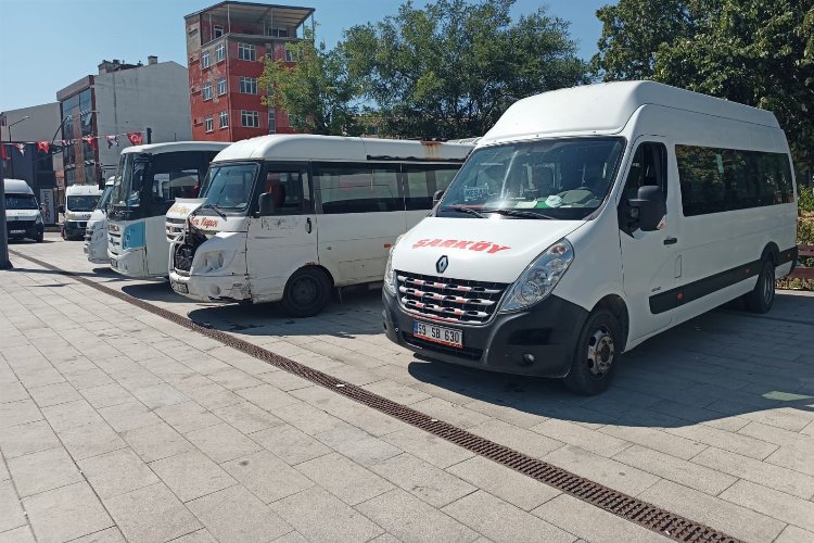 Edirne’de minibüsler eski köy garajına taşındı