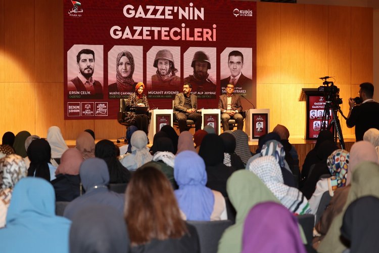 Konya’da “Gazze’nin Gazetecileri” konferansı