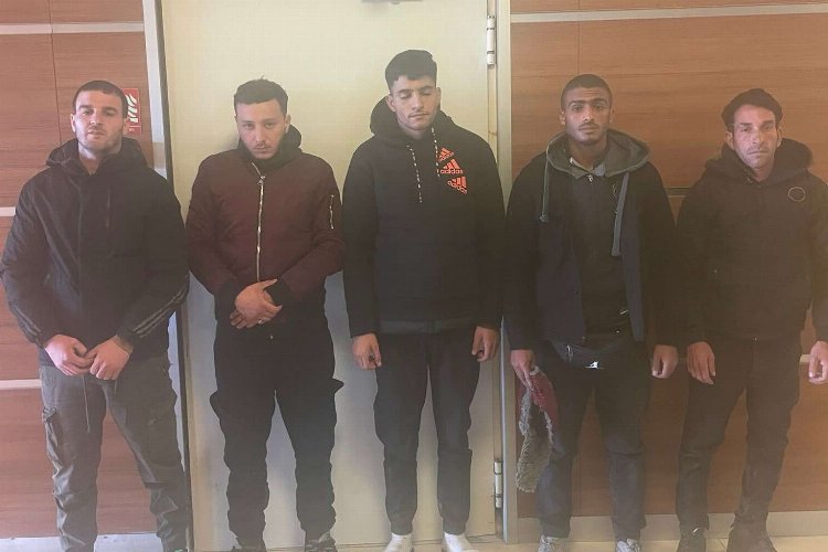 Edirne’de 5 göçmen yakalandı