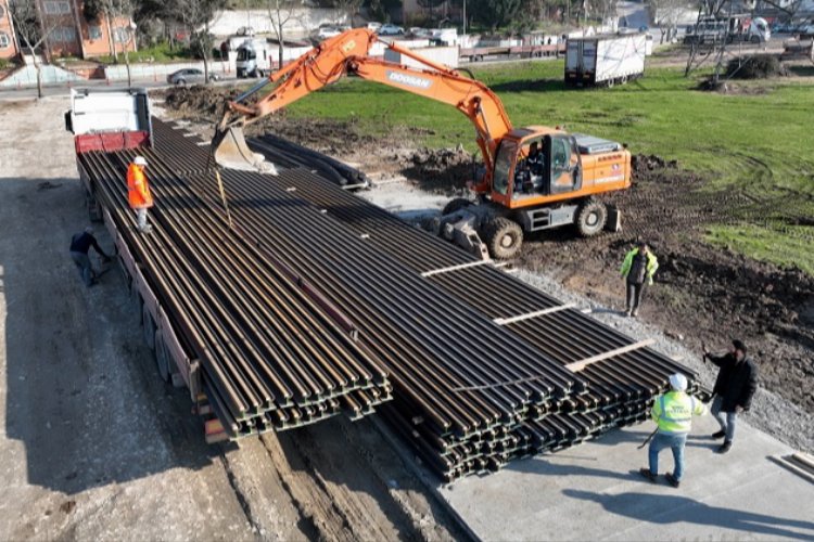 Kocaeli’de Alikahya Stadyum tramvayında çalışma başladı