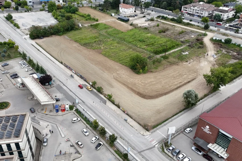 Düzce’de Atatürk Devlet Hastanesi’ne yeni otopark