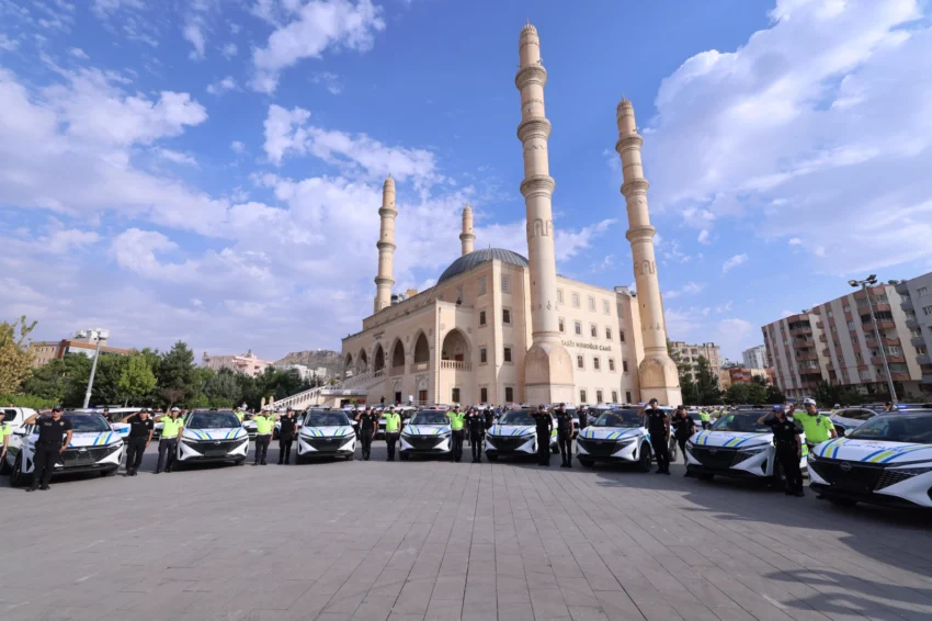 Mardin’de Emniyet ve Jandarma Teşkilatlarına 103 araç teslim edildi