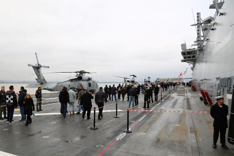 ‘TCG Anadolu’ heyecan ve gurur verdi