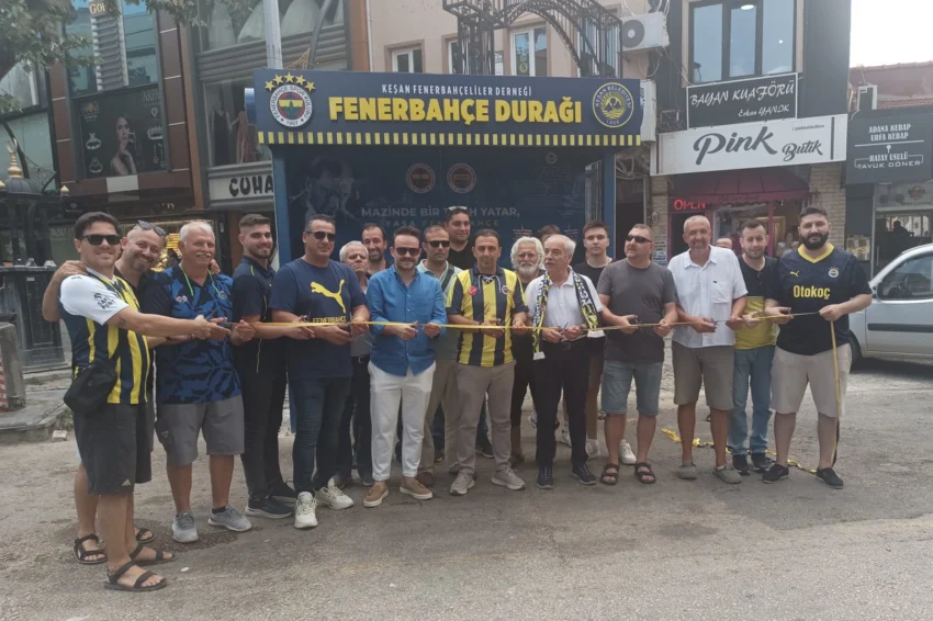 Keşan’da Fenerbahçeliler Derneği durağı açıldı