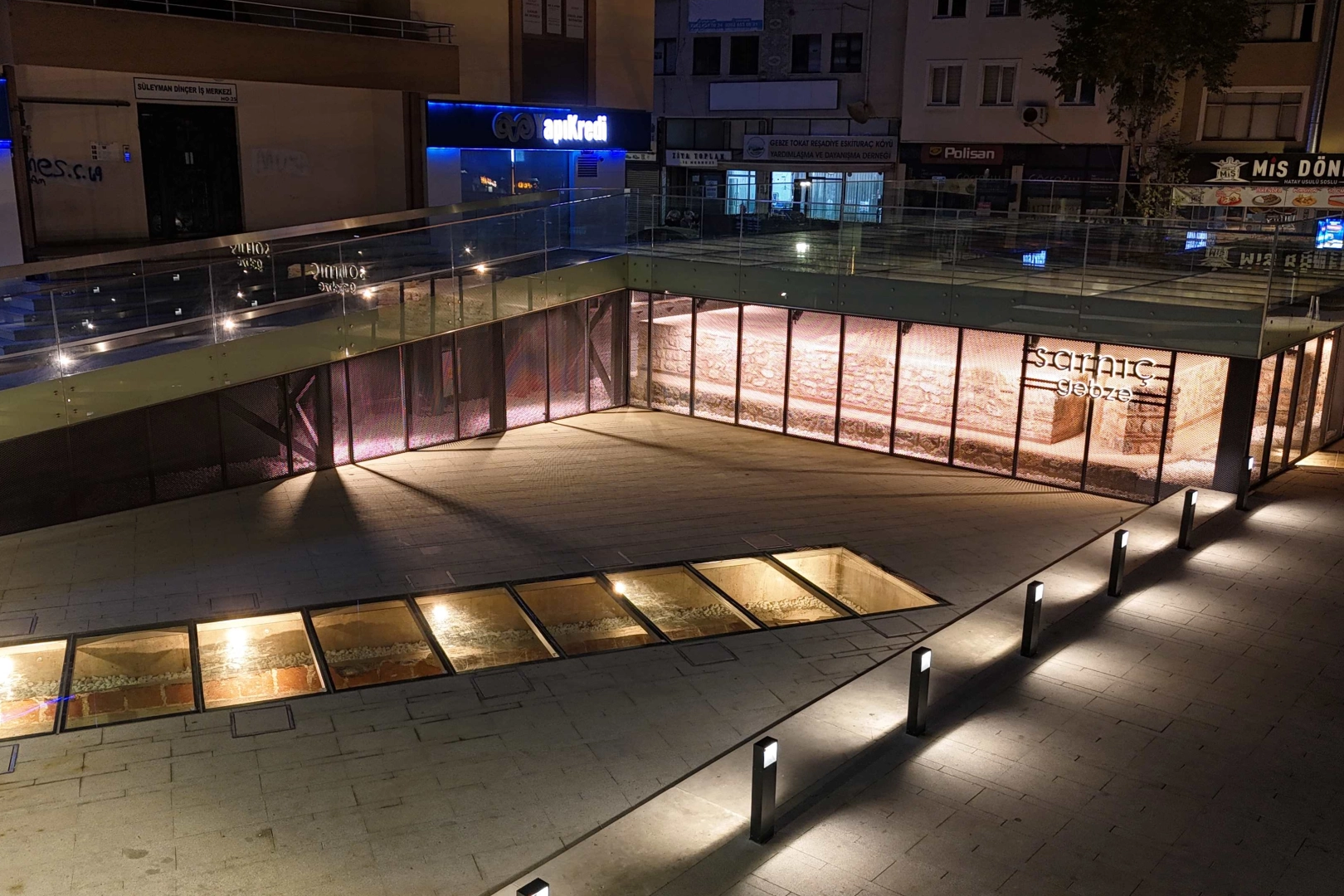 Gebze’de tarihi sarnıcın restorasyonu tamamlandı… Sırada hamam var